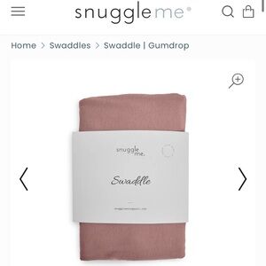 Snuggle me organic swaddle